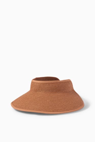 Dona - Visera solar de palla - marró