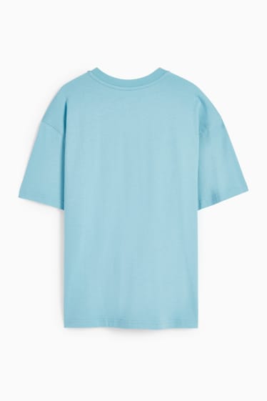 Children - Basketball - short sleeve T-shirt - blue