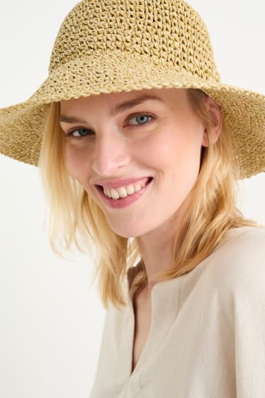 Donna - Cappello in paglia - beige