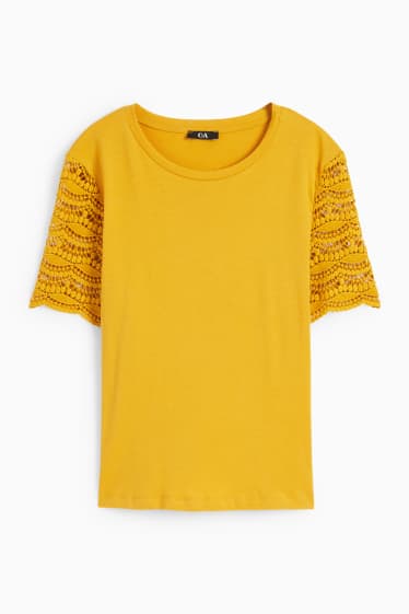 Mujer - Camiseta - amarillo