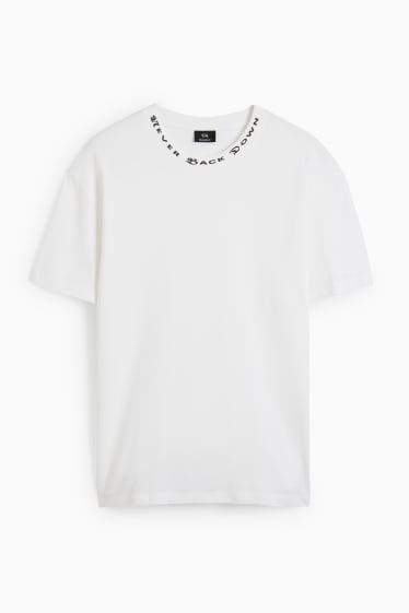 Men - T-shirt - white