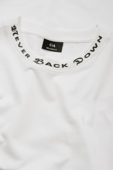 Uomo - T-shirt - bianco