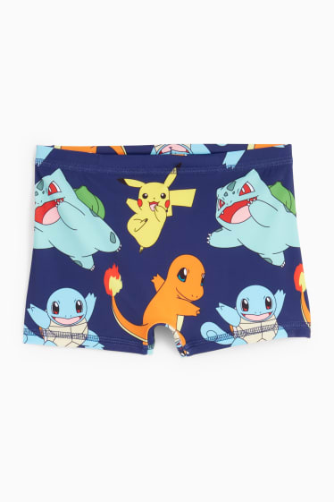 Bambini - Pokémon - calzoncini da bagno - LYCRA® XTRA LIFE™ - blu scuro