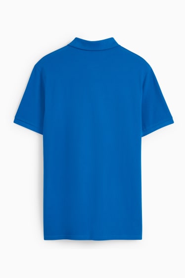 Heren - Poloshirt - blauw