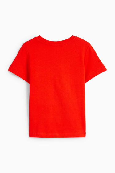 Kinder - Fußball - Kurzarmshirt - rot