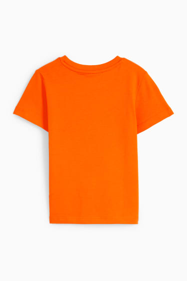 Dětské - Nizozemsko - tričko s krátkým rukávem - tmavě oranžová
