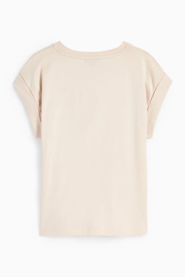 Femmes - T-shirt - beige clair