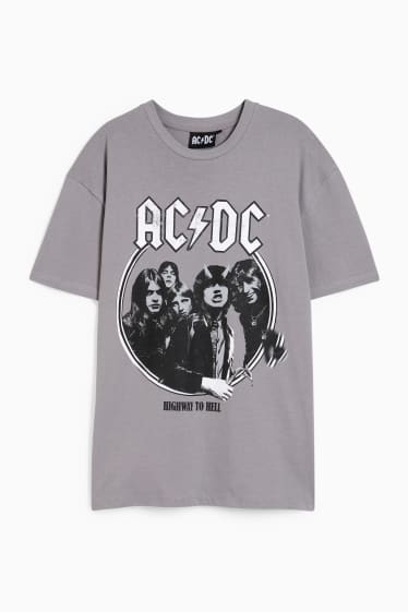 Herren - T-Shirt - AC/DC - grau