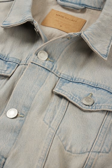 Hommes - Veste en jean - jean gris clair