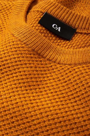 Hommes - Pull - orange