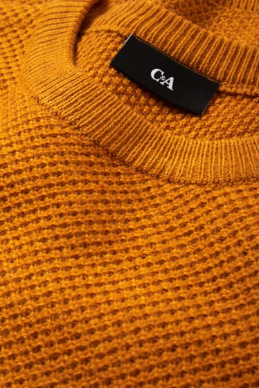 Herren - Pullover - orange