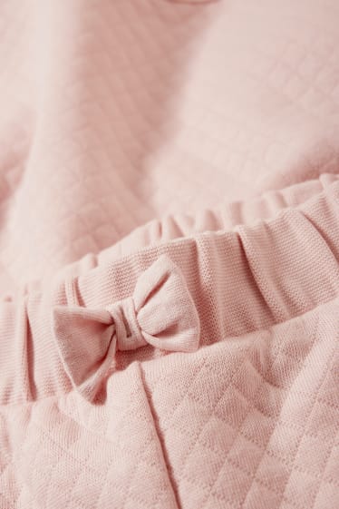 Bébés filles - Ensemble bébé - 2 pièces - rose