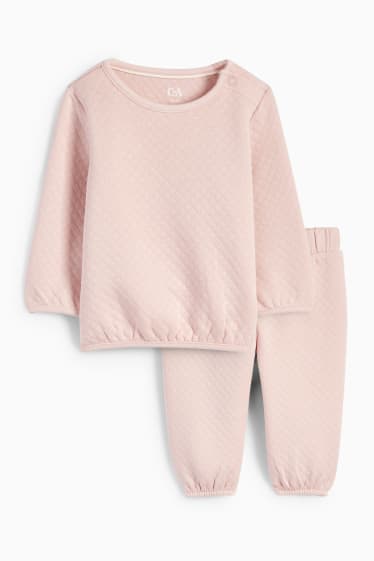 Bébés filles - Ensemble bébé - 2 pièces - rose