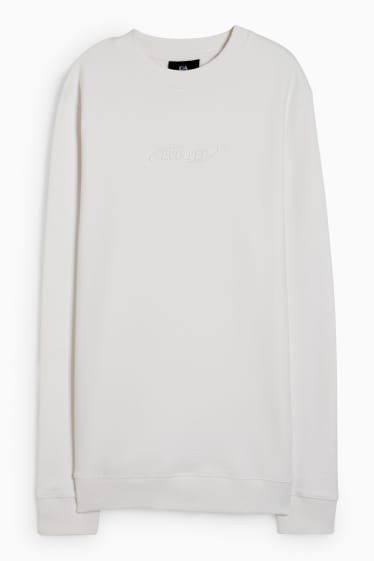 Herren - Sweatshirt - cremeweiß