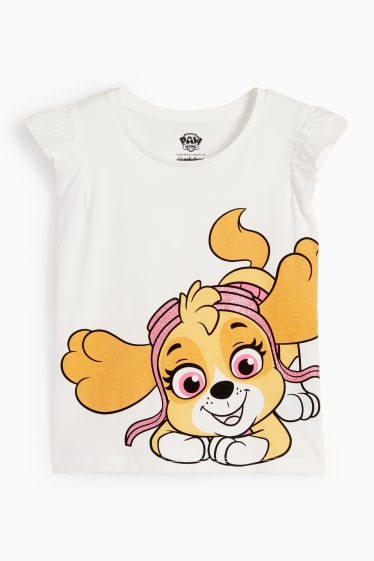 Niños - La Patrulla Canina - camiseta de manga corta - blanco