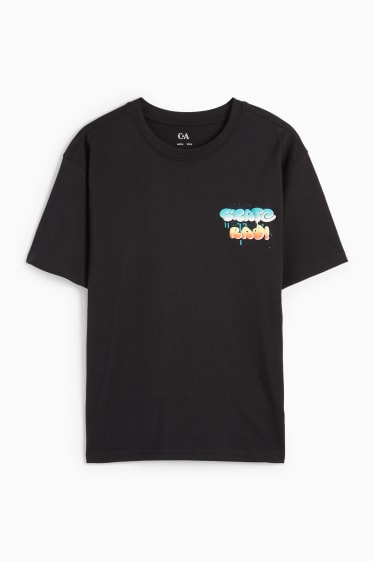 Niños - Monopatinadores - camiseta de manga corta - negro