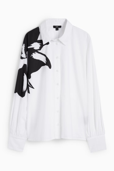 Women - Blouse - white