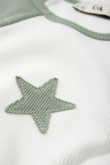 Niños - Estrella - camiseta de manga corta - blanco