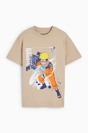 Bambini - Naruto - maglia a maniche corte - beige