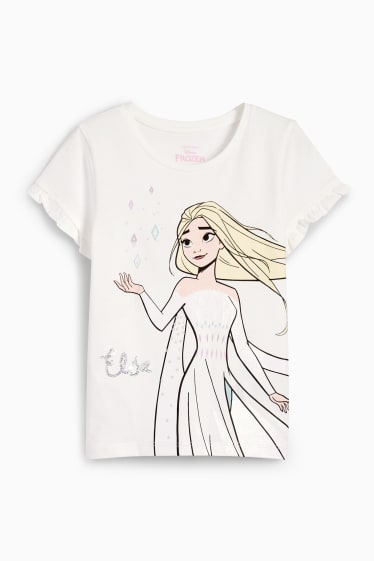 Kinderen - Frozen - T-shirt - wit