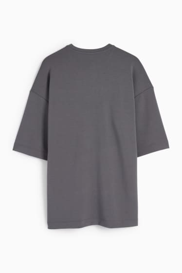 Femmes - T-shirt basique - gris foncé