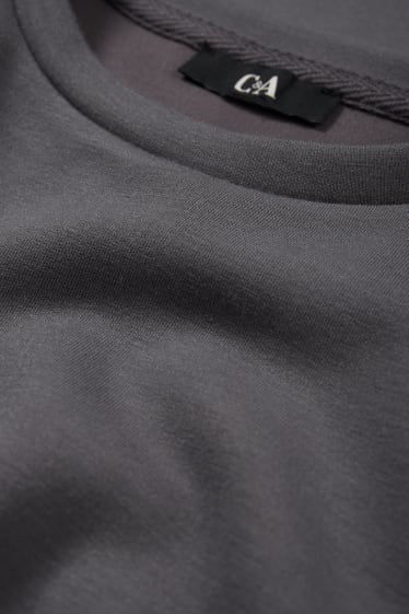 Femmes - T-shirt basique - gris foncé