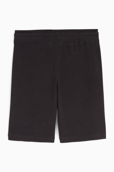 Bambini - Shorts di felpa - nero