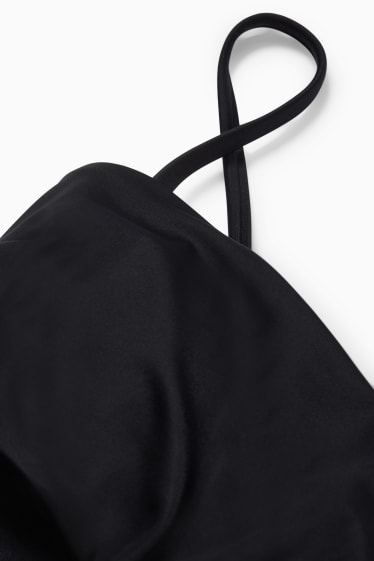 Donna - Costume da bagno con nodo in dettaglio - LYCRA ® XTRA LIFE™ - nero