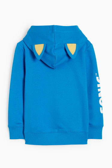 Kinderen: jongens - Sonic - hoodie - lichtblauw