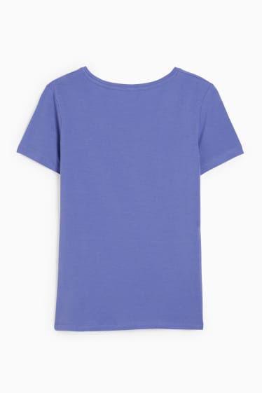 Dámské - Tričko basic - fialová