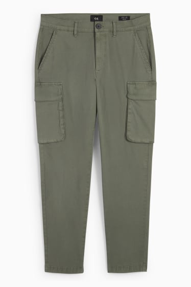 Herren - Cargohose - Regular Fit - grün