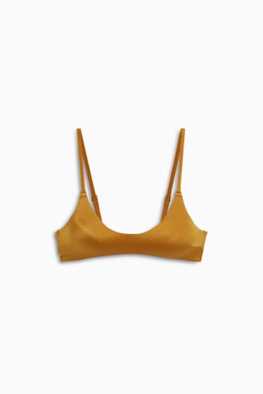 Damen - Bikini-Top - wattiert - LYCRA® XTRA LIFE™ - gelb