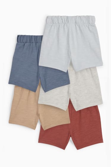 Neonati - Confezione da 5 - shorts per neonati - marrone