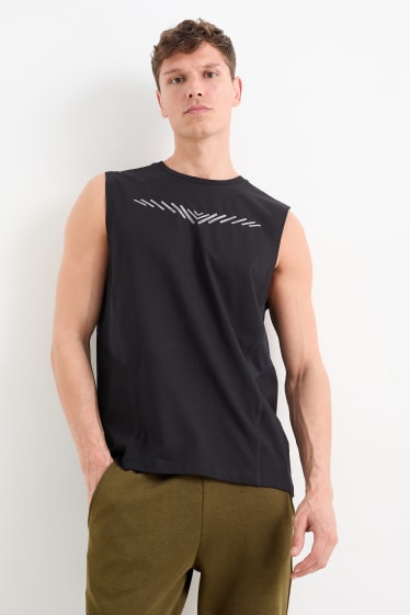 Home - Top tècnic - negre