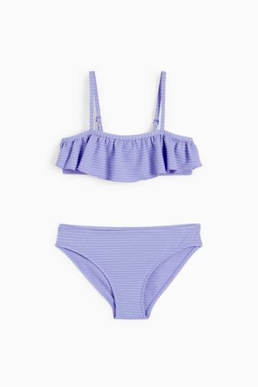 Niños - Bikini - LYCRA® XTRA LIFE™ - 2 piezas - violeta claro