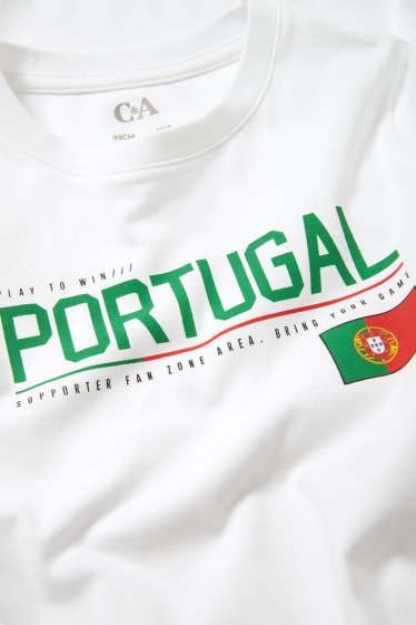 Enfants - Portugal - T-shirt - blanc