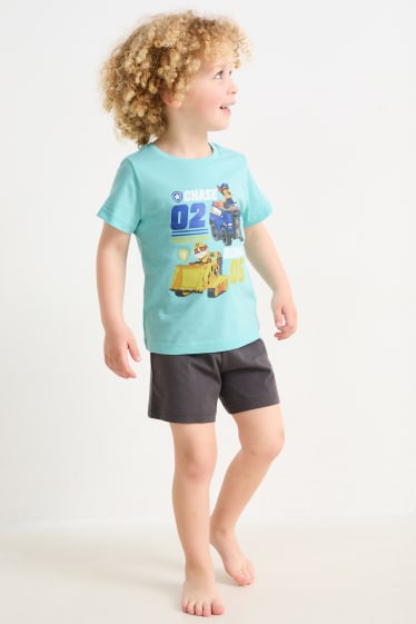 Enfants - Pat' Patrouille - pyjashort - 2 pièces - turquoise