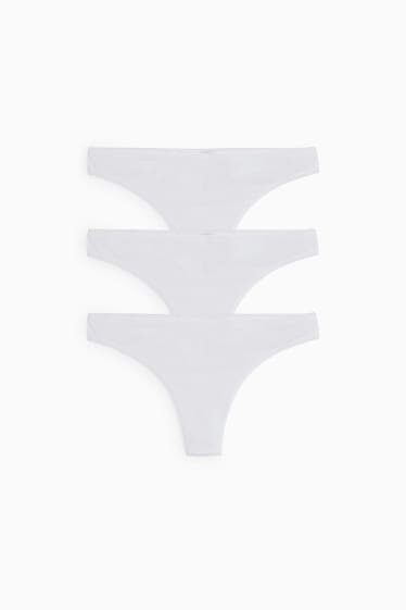 Dona - Paquet de 3 - tanga - blanc