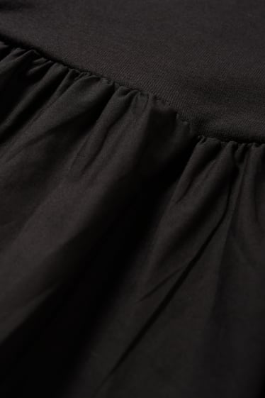Dames - Fit & flare-jurk - zwart
