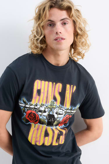 Men - T-shirt - Guns N' Roses - black