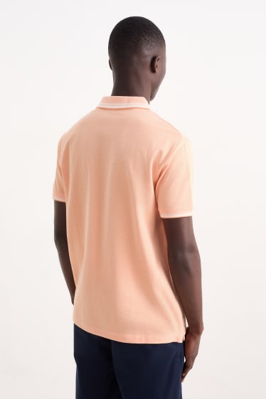 Heren - Poloshirt - oranje