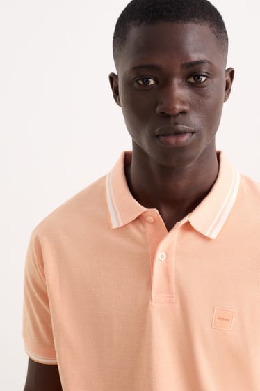 Heren - Poloshirt - oranje