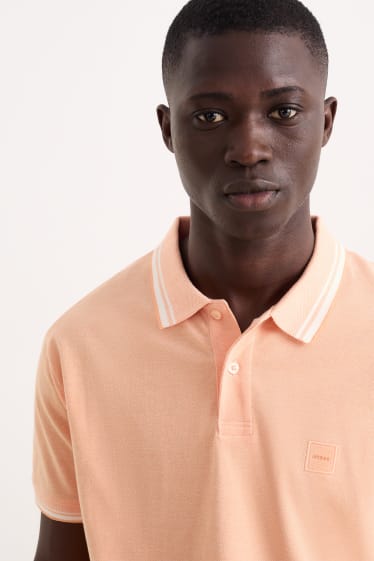 Herren - Poloshirt - orange