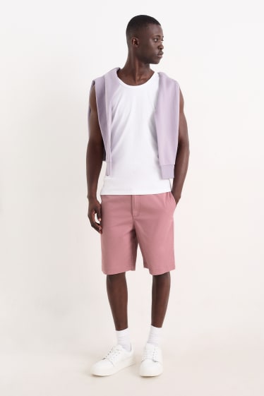 Hombre - Shorts - Flex - rosa oscuro