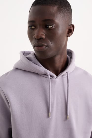 Men - Hoodie - light violet