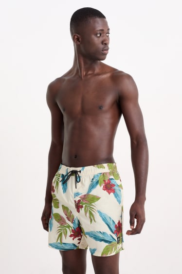 Men - Swim shorts - cremewhite