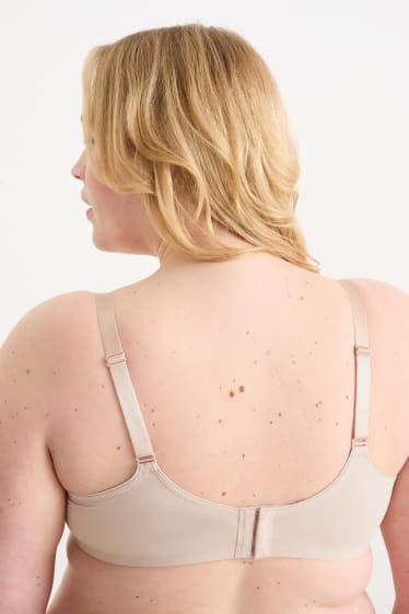 Women - Underwire minimiser bra - light beige