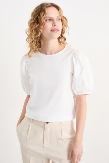 Femmes - T-shirt - blanc