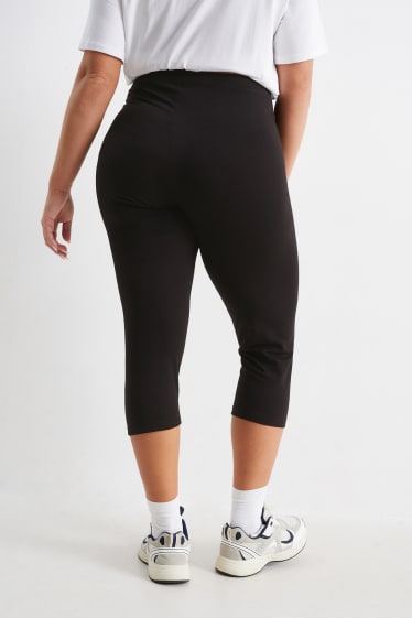 Dames - Capri legging - zwart