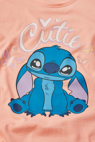 Dětské - Lilo & Stitch - noční košile - meruňková